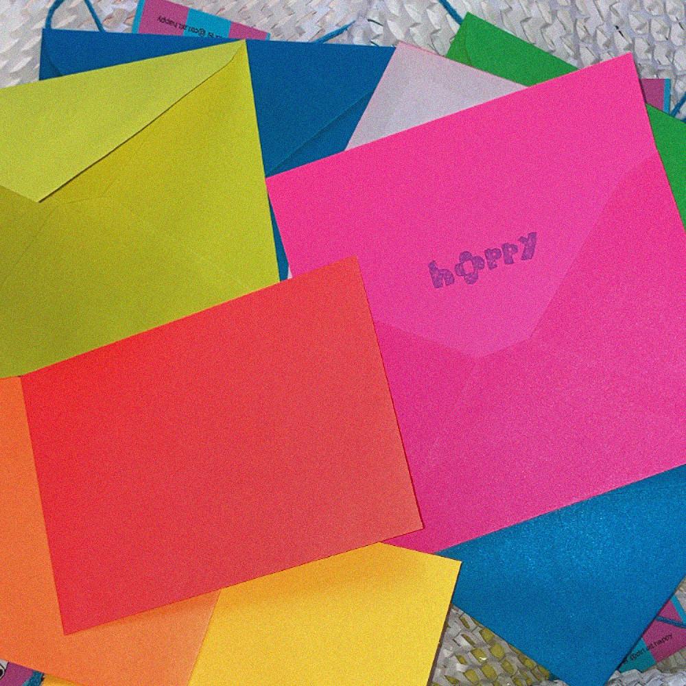 happy MUJI card (from USA)