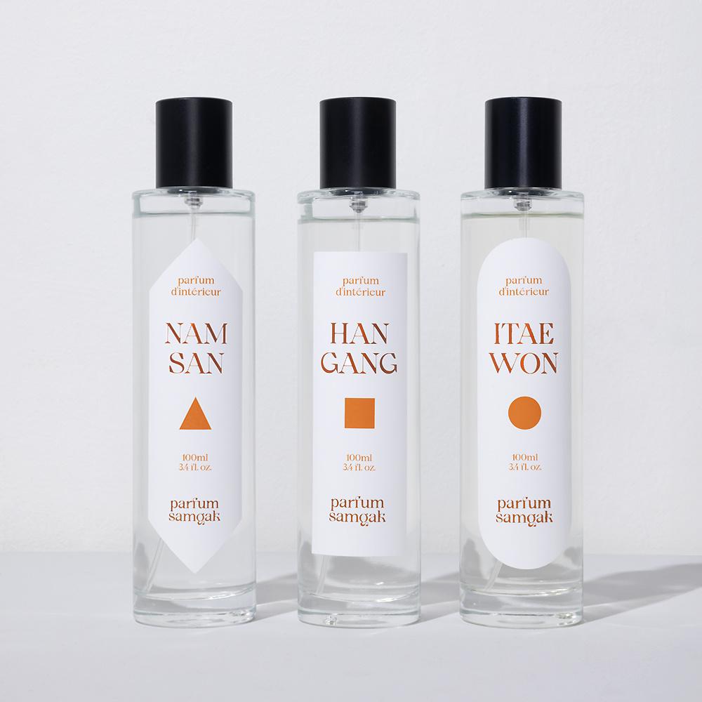 [남산/한강/이태원향] 멀티프레그런스 100ml 섬유향수 룸스프레이