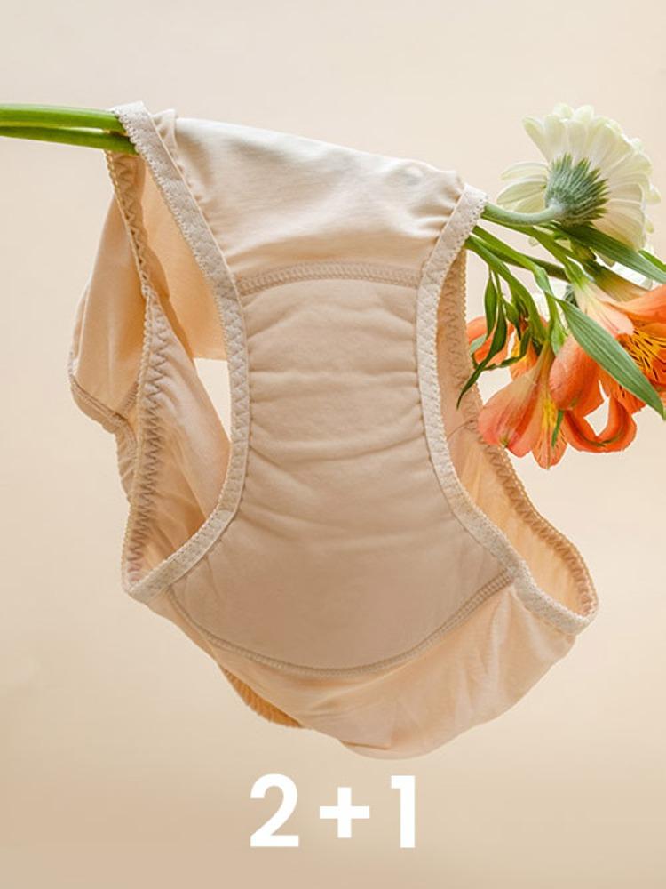 [2+1] 오가닉 코튼 매트쿨링 인견 매드팬티 - 요실금