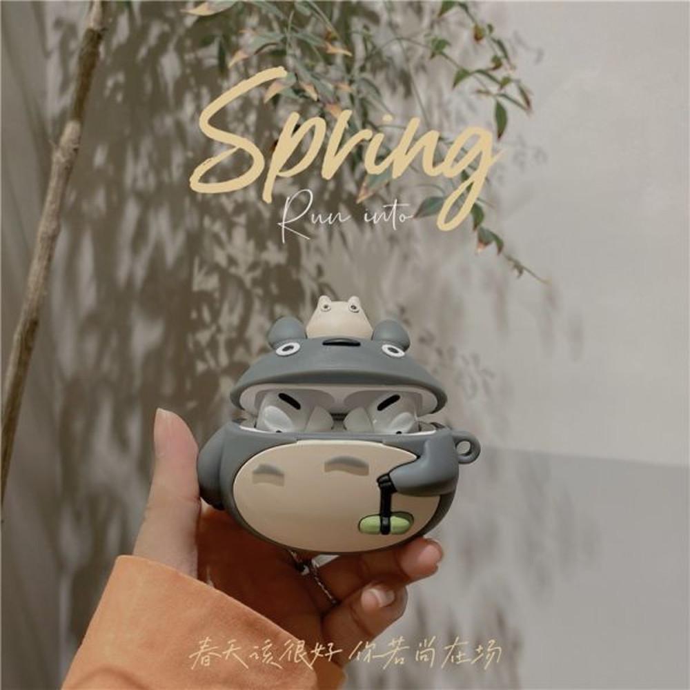 가오나시 지브리 에어팟 프로2케이스 귀여운 토토로 실리콘 캐릭터