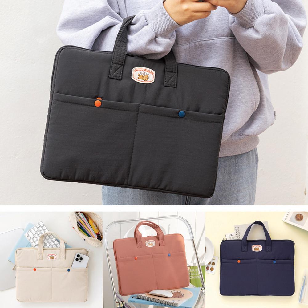 노트북파우치 가방 맥북 캐릭터 13인치 14인치 손잡이