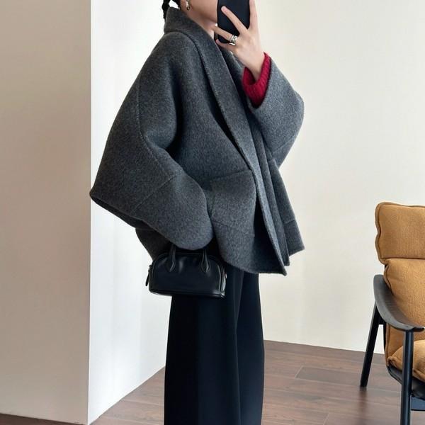 WANGER Row Shawl Coat