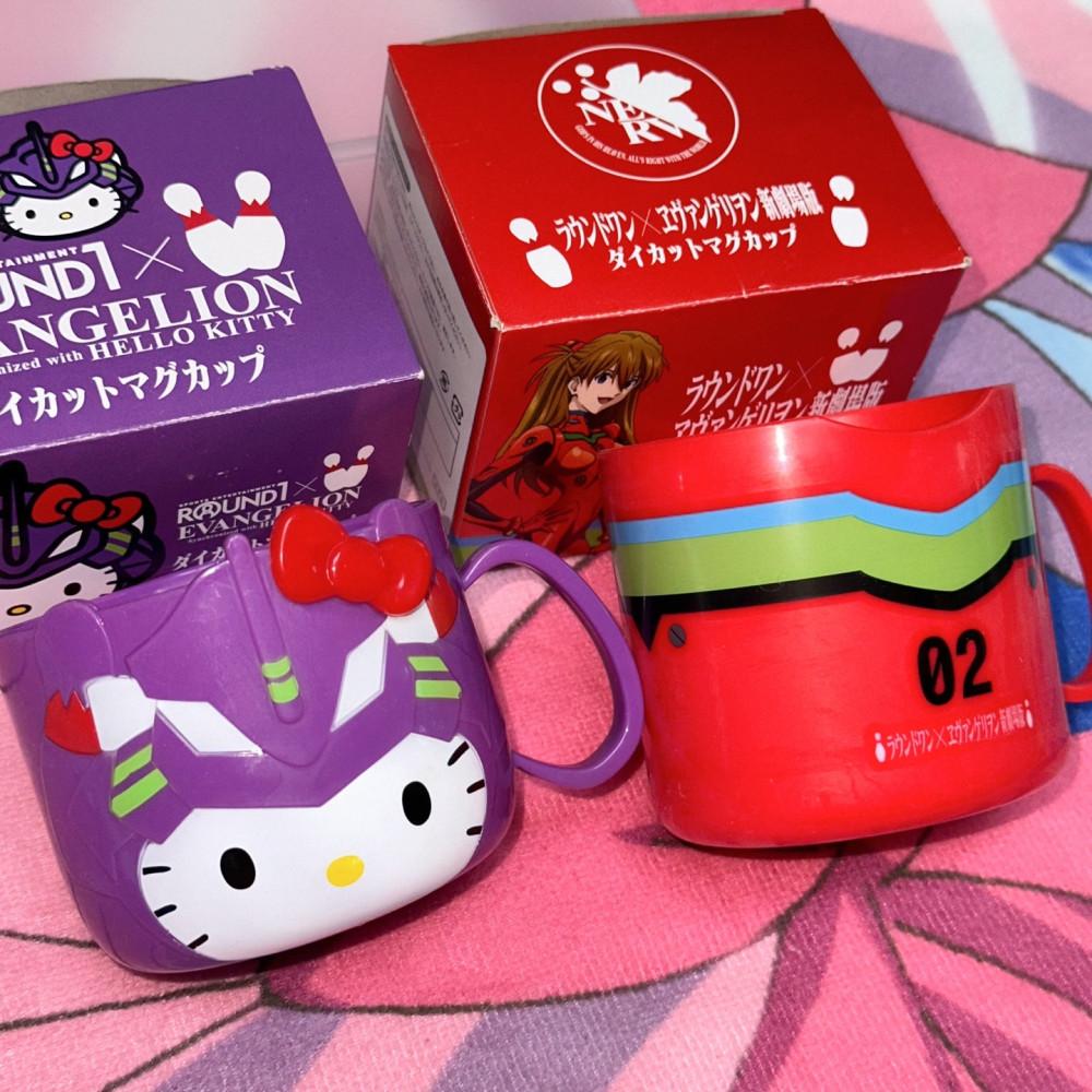 에반게리온 콜라보 컵