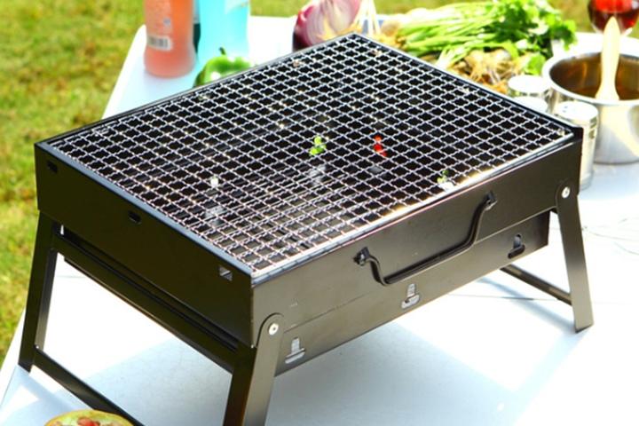 캠핑 불멍 화로대 바베큐 사각 미니화로