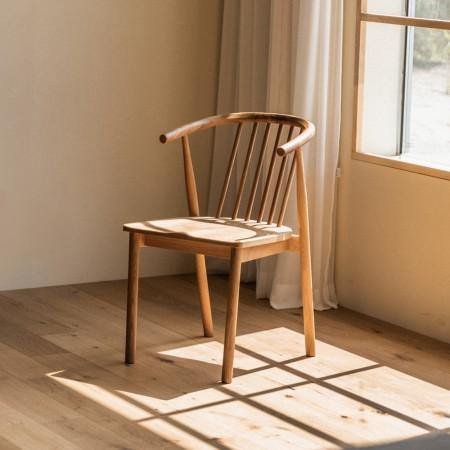 브리즈 오크 원목 의자