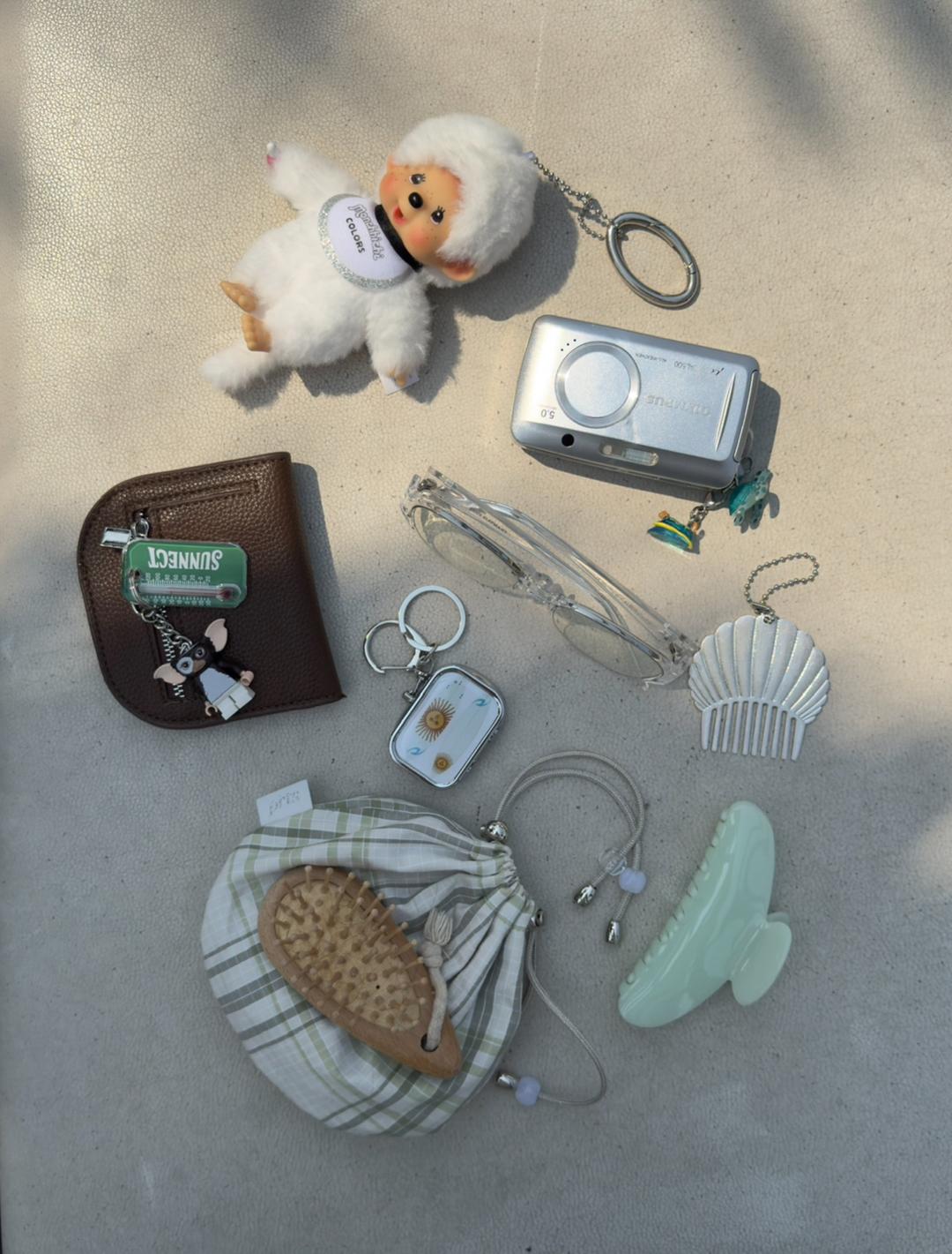 세이지 헤어 집게 핀