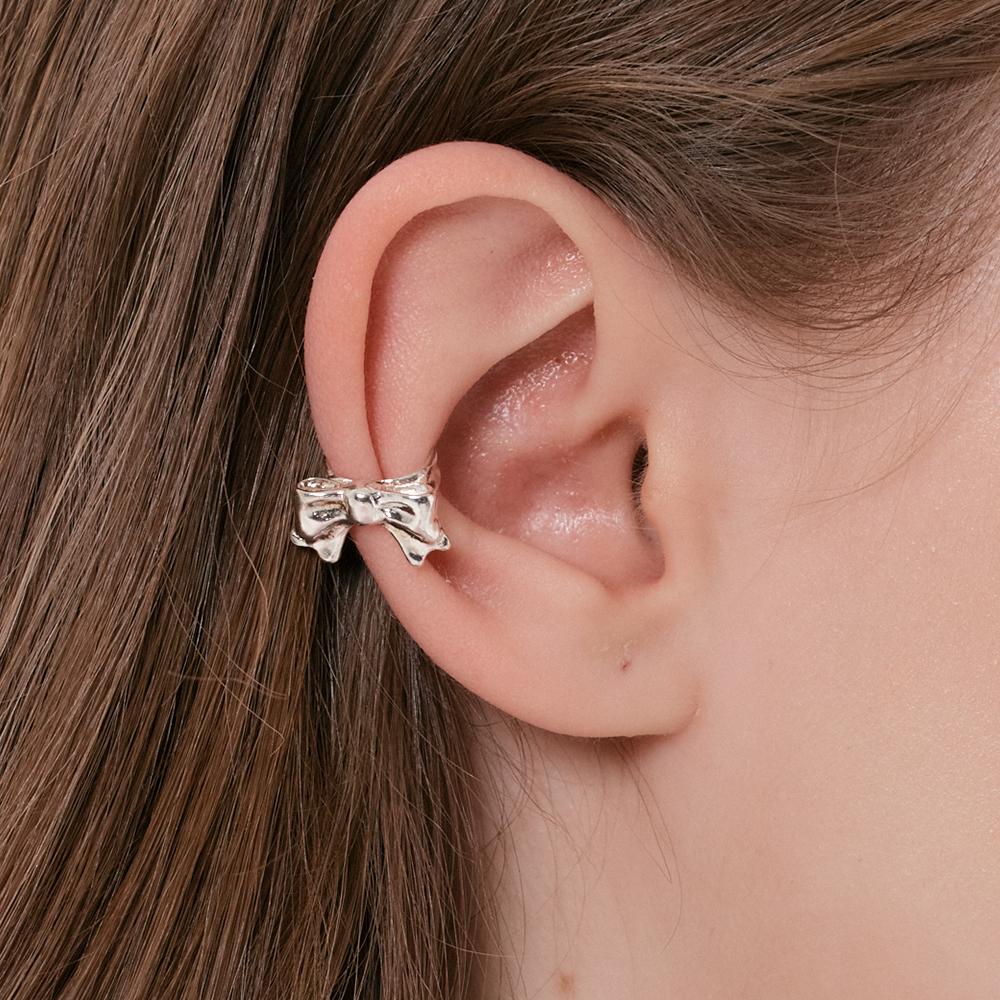 Silky Ribbon Earcuff🎀