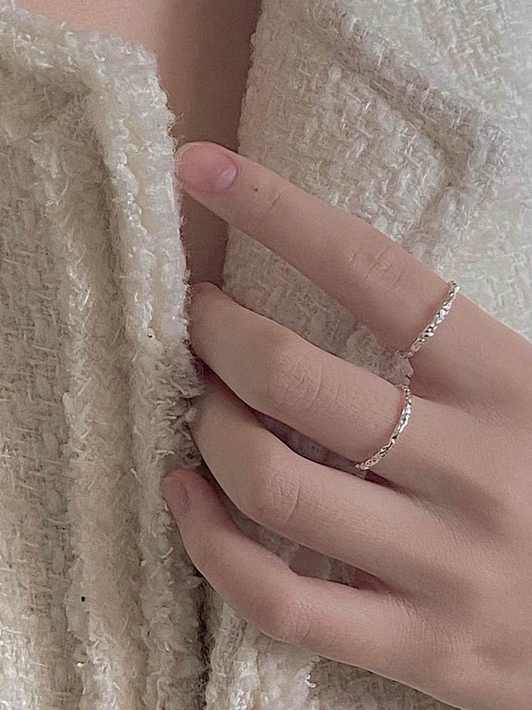(925silver) Rugg ring