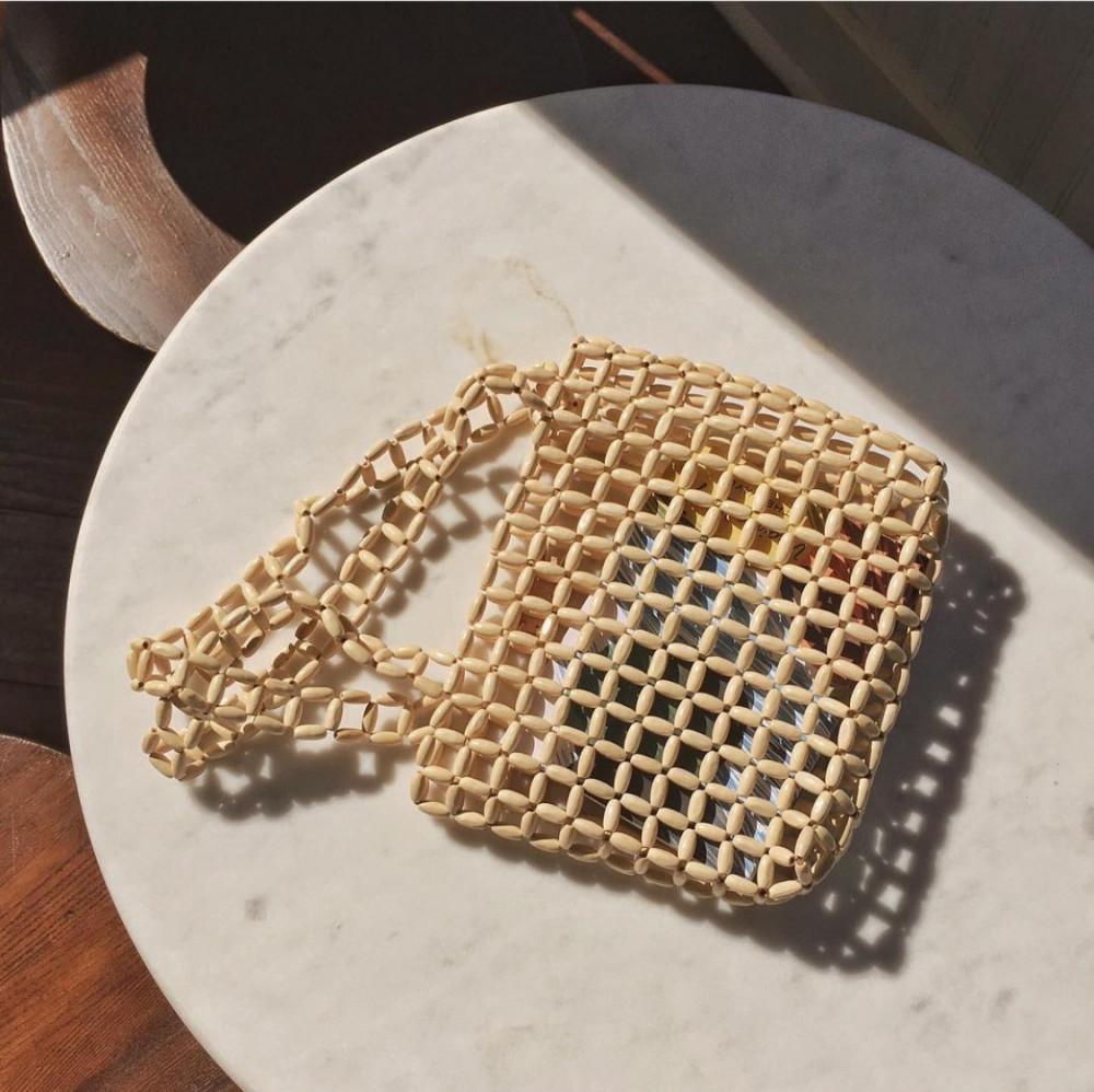 (안칸본사 직수입 국내당일배송) 안칸 ANCAN 신타 우드백