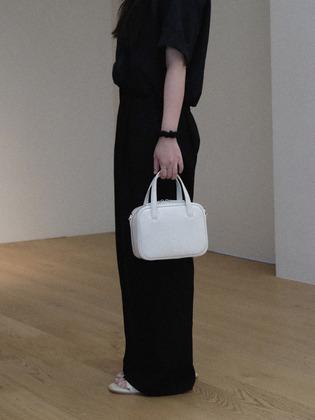 Tin square mini tote bag_3color