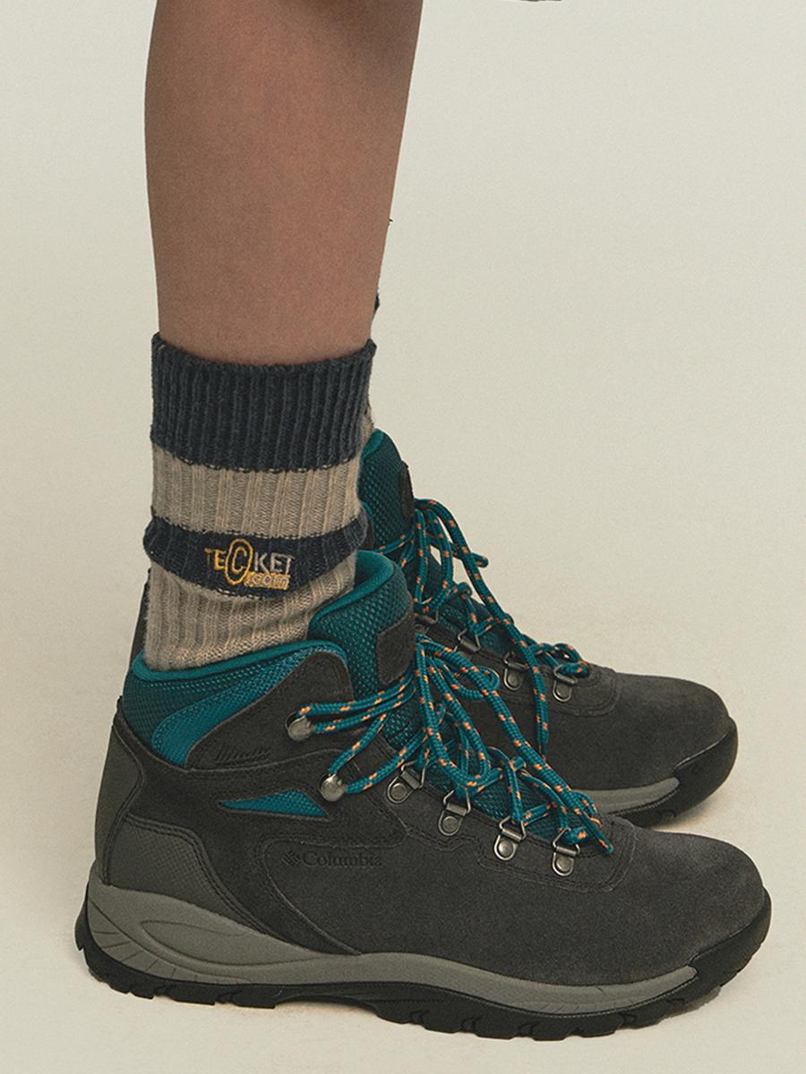 Dot-com Socks Melange Gray
