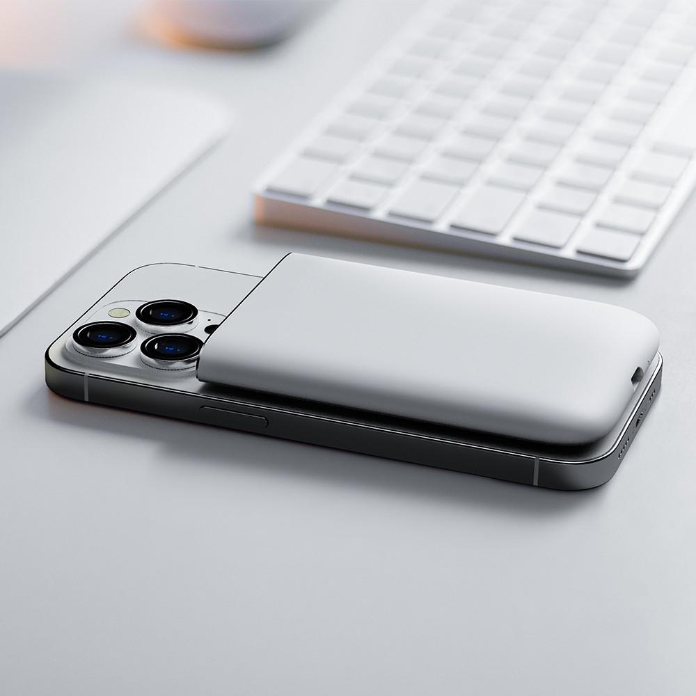 스태틱 맥플러스 마그네틱 맥세이프 무선 충전 보조배터리 5000mAh