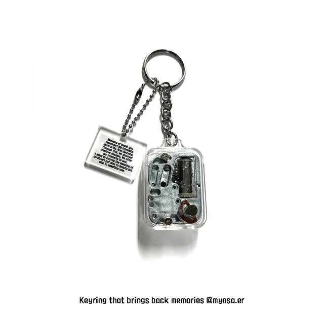 Keyring that brings back memories ㅣ 지브리 오르골 키링