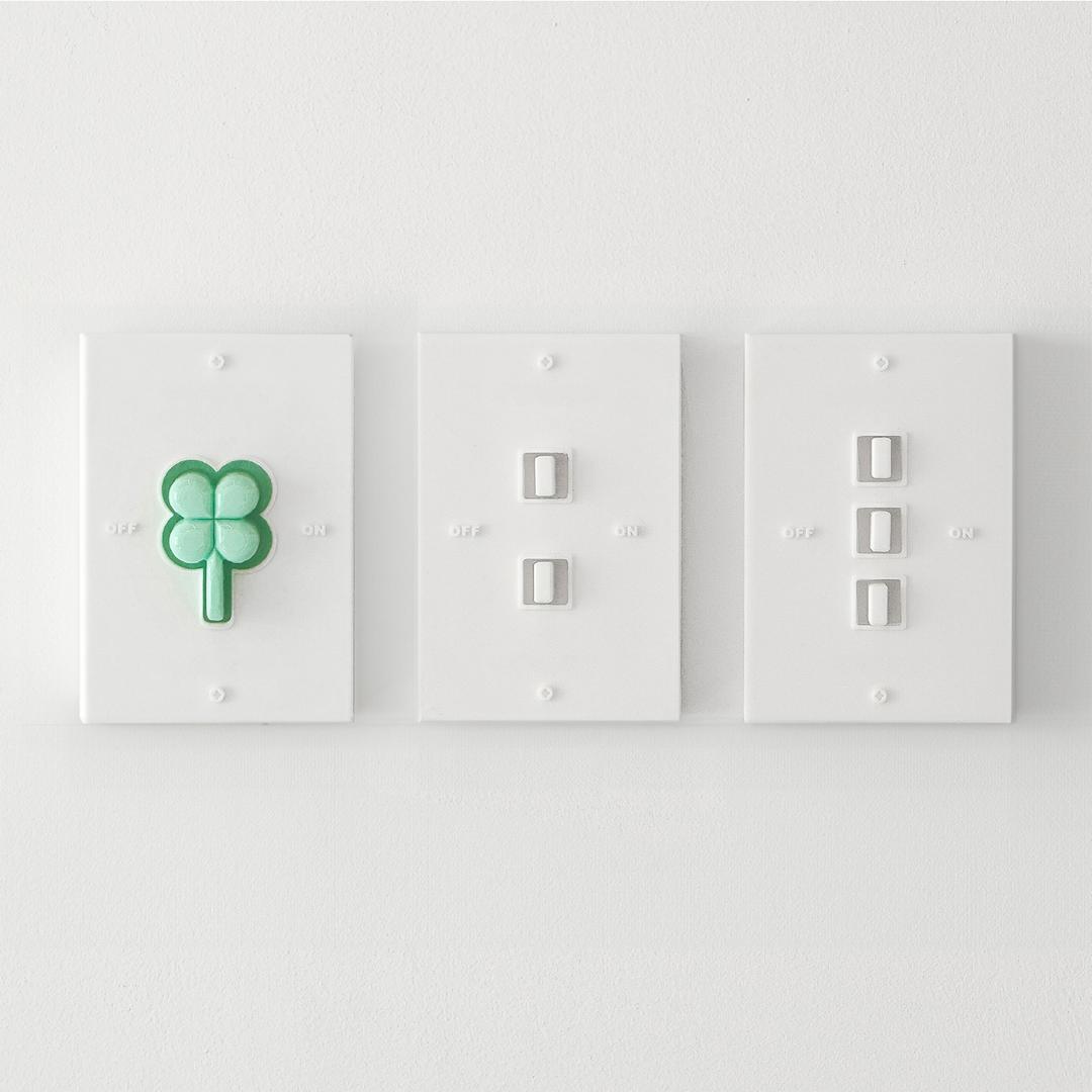 LUCKY SWITCH COVER (WHITE) 스위치 커버