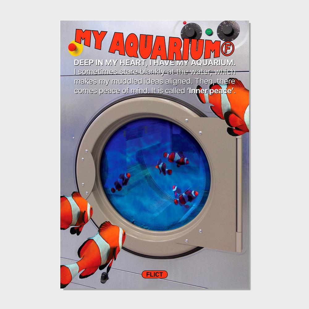 Y 플릭트 마이 아쿠아리움 유광 포스터 (A2 사이즈)