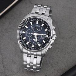 시티즌 AT9031-52L 퍼페츄얼캘린더 라디오컨트롤 크로노그래피 에코드라이브 남자 메탈 시계 b