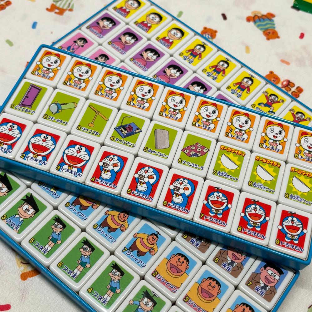 빈티지 고전 도라에몽 보드게임 마작 패 9p세트 랜덤발송 : 메리모어 merrymore