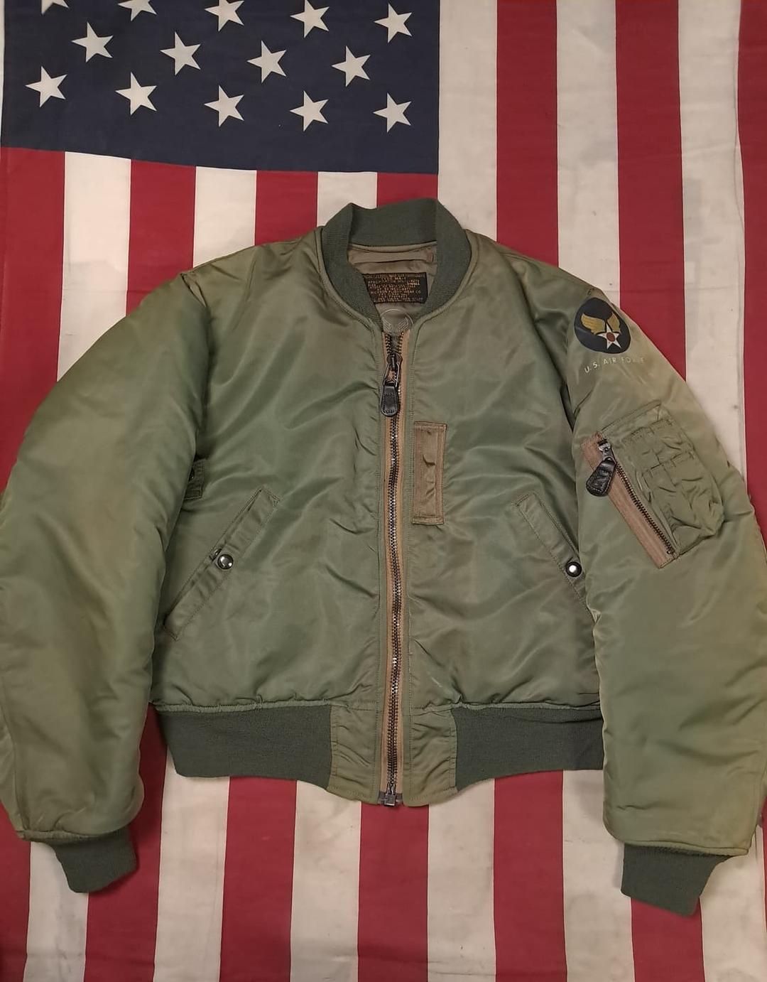 오리지날 버즈릭슨 미육군  MA-1 항공점퍼 | 후루츠패밀리