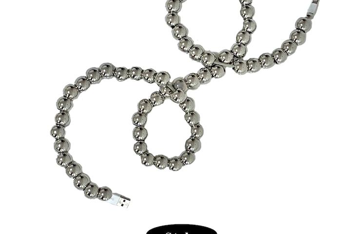 [특가]Silver CODE-JEWELLERY(실버 코드주얼리) 핸드폰충전기 케이블액세서리