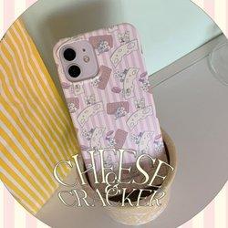[뮤즈무드] Cheese&Cracker 아이폰케이스