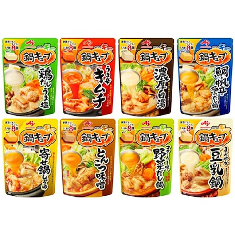 아지노모토 나베 큐브 전골찌개 양념 큐브 8매입