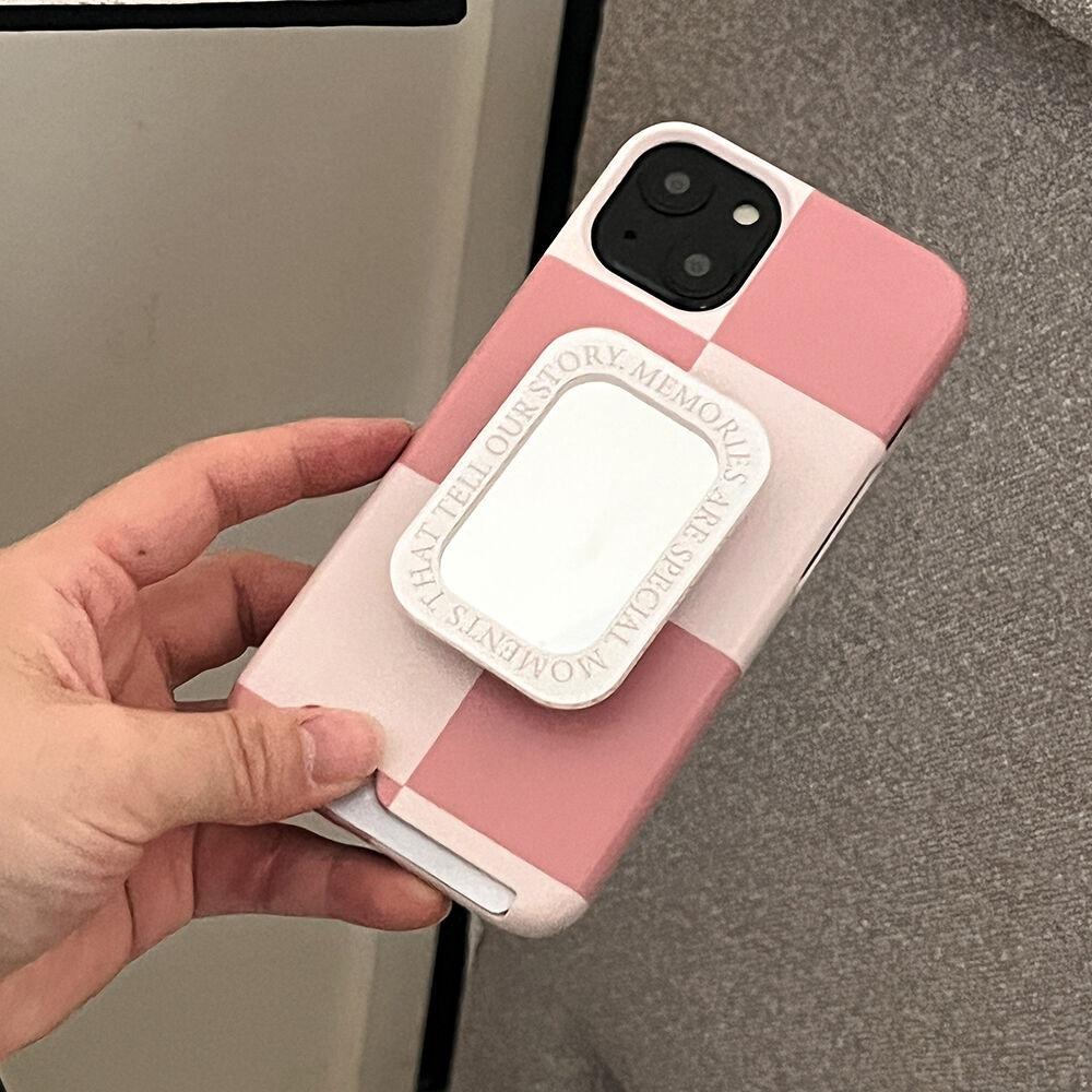 house checkerboard 디자인 [카드수납 폰케이스]