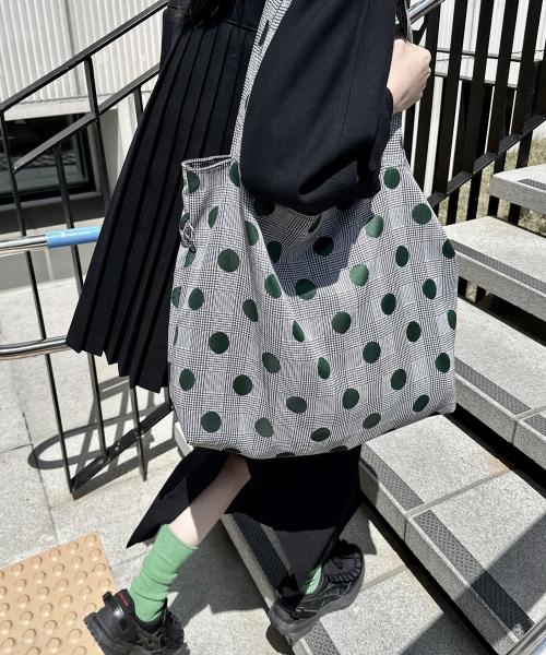 폴카 클래식 숄더 백 [Green Dot]