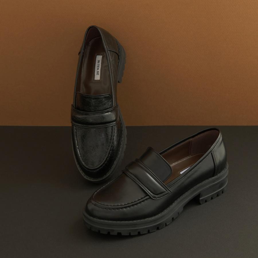 인텐스 by 엘칸토 여성 클래식 로퍼 4cm LCWD25I14C