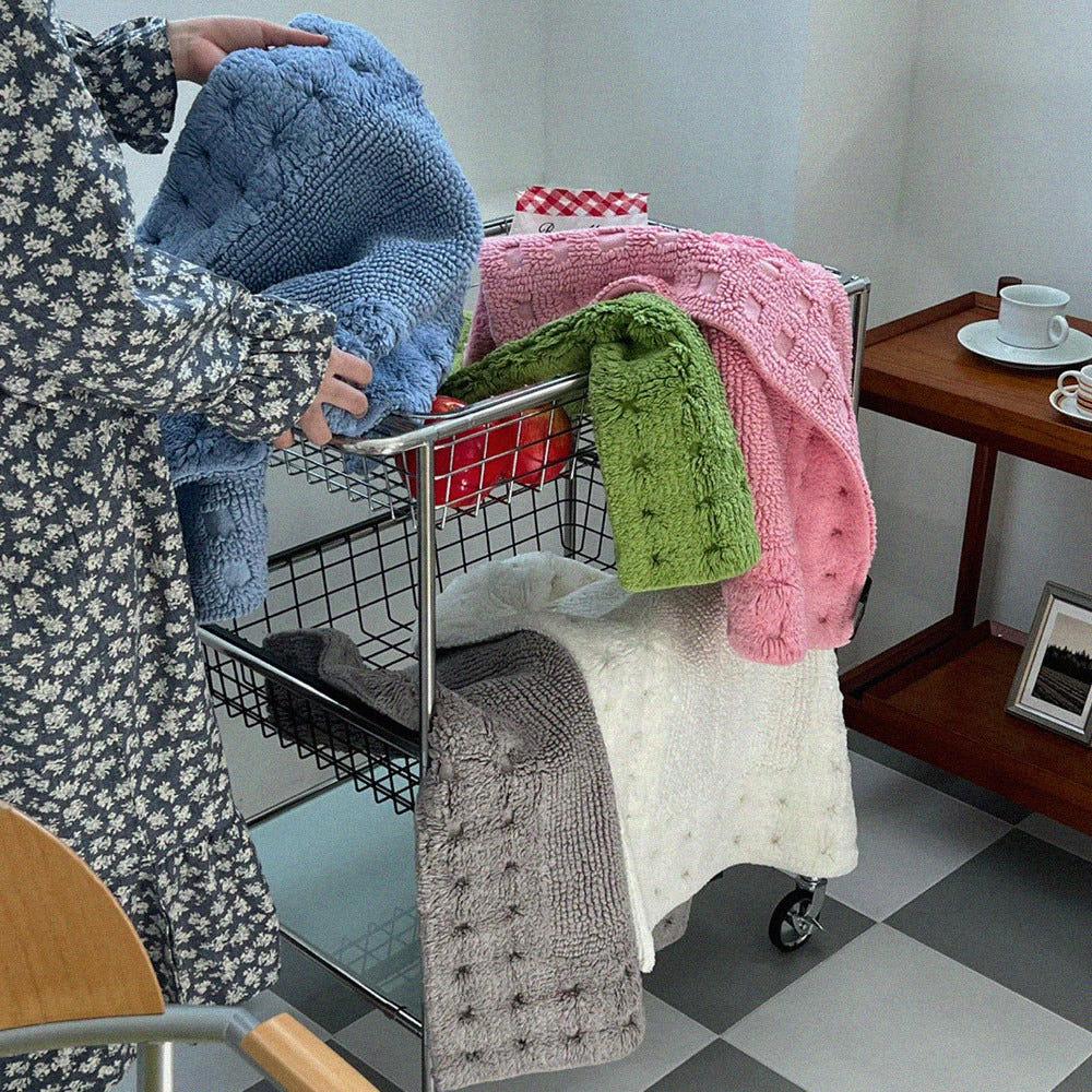 [단종예정] 프로레 주방 욕실 순면 발매트 (미끄럼 방지 매트 증정)