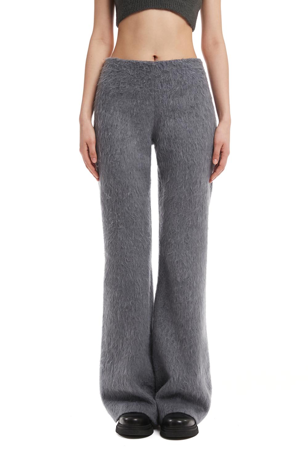 Grey Brushed Pants