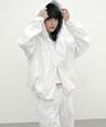 마가린핑거스(MARGARIN FINGERS)  FLORAL WINDBREAKER (WHITE) - 사이즈 & 후기 | 무신사