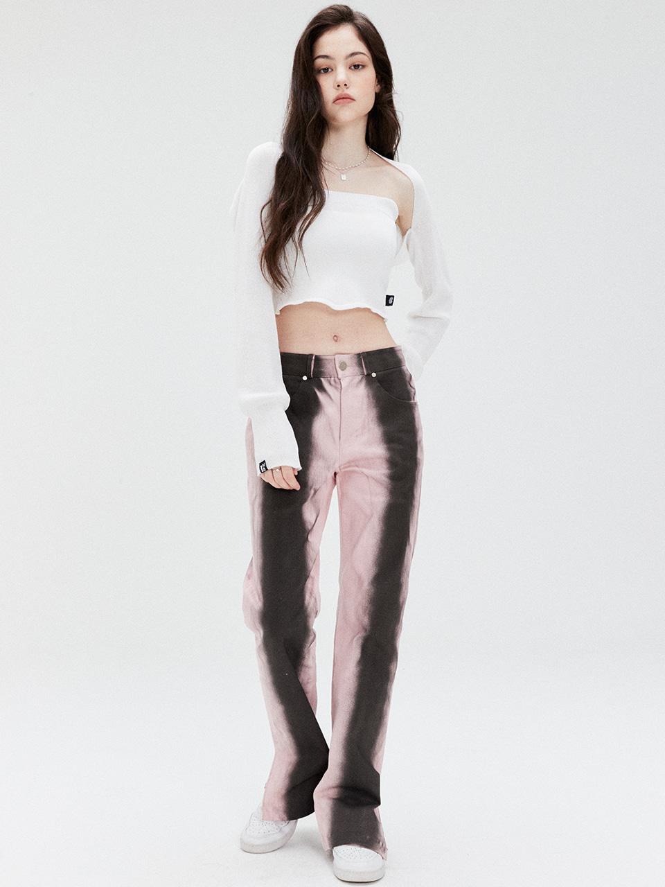 SU SPRAY PANTS(PINK)