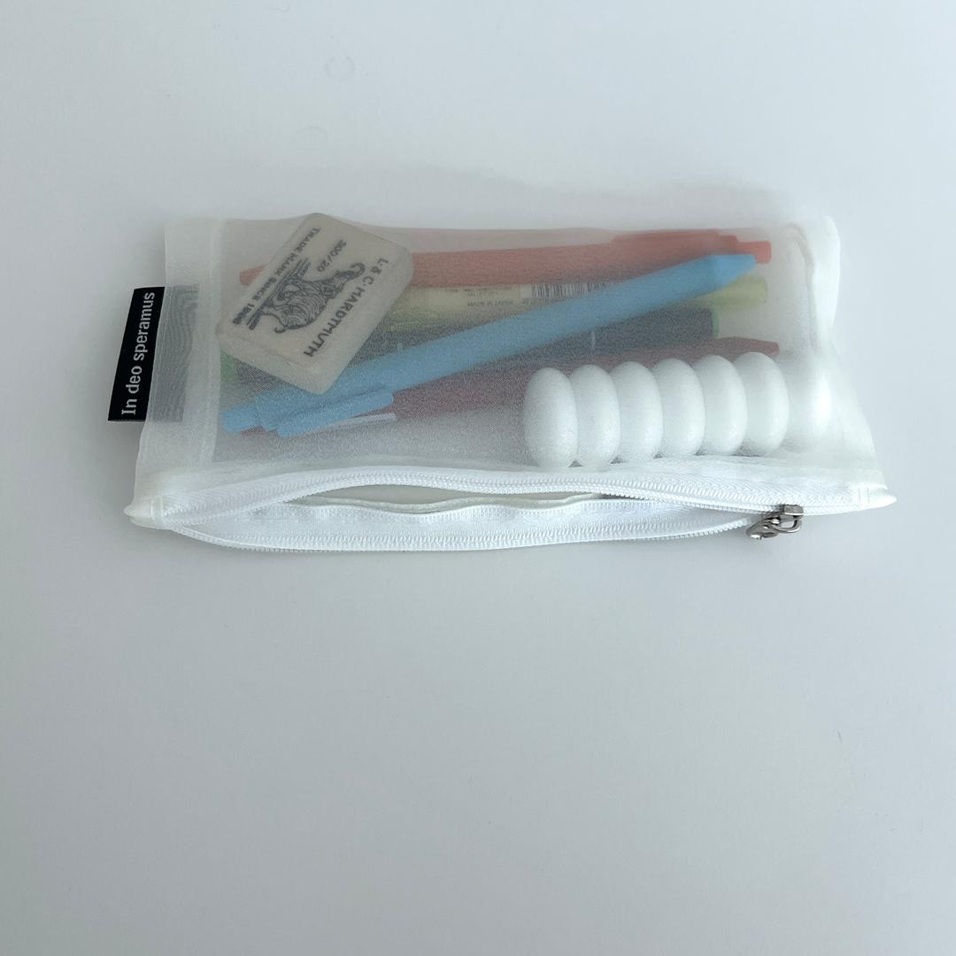 트윙클 화이트 필통