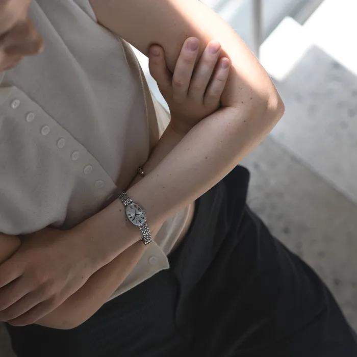Douze.02 / Tempo ronde watch (argent)