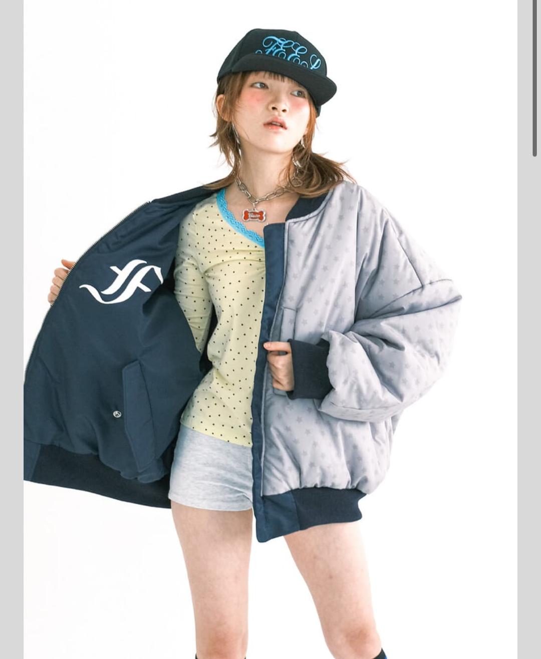 샵페어리 봄버자켓 네이비 | 후루츠패밀리