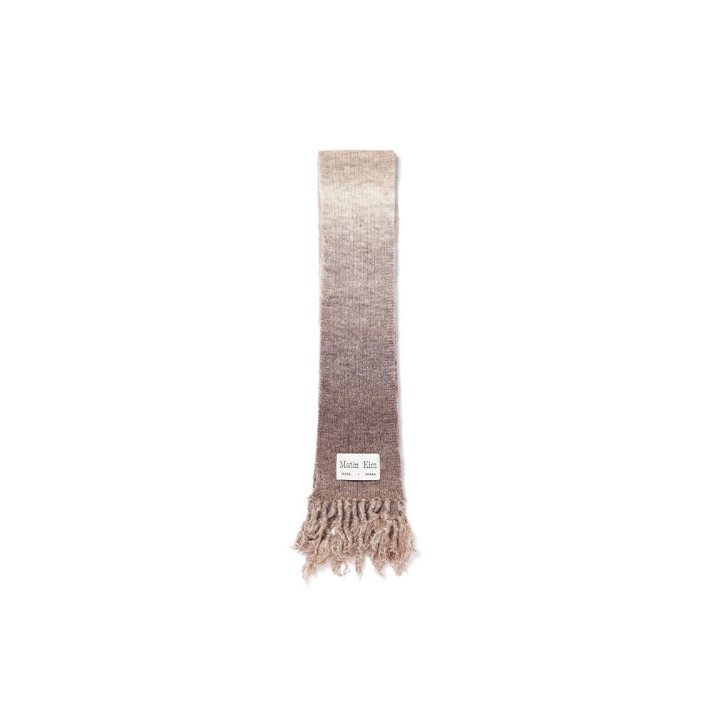 COZY GRADATION MUFFLER IN BROWN