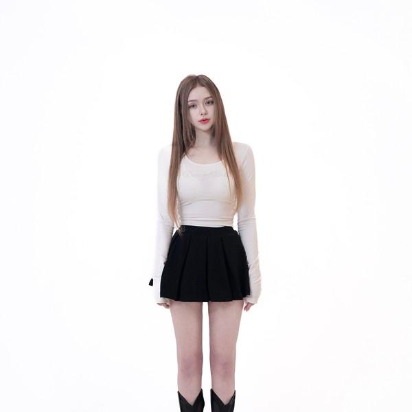 Bunny&Doll Jewel-T long (White)