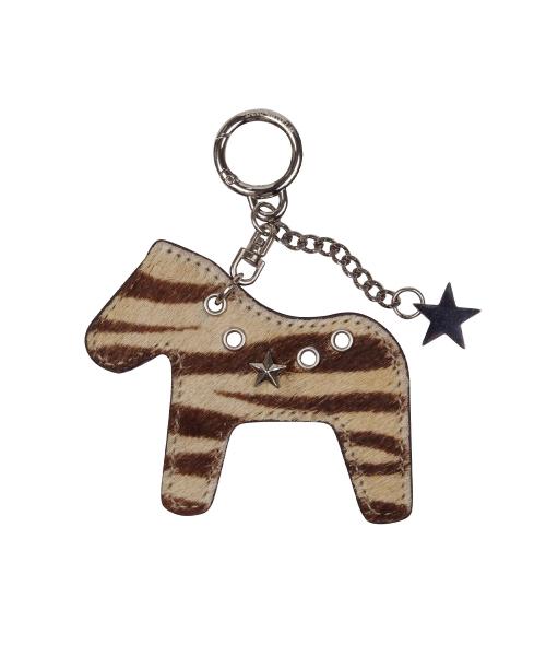 PONY KEYRING [Zebra Tan]
