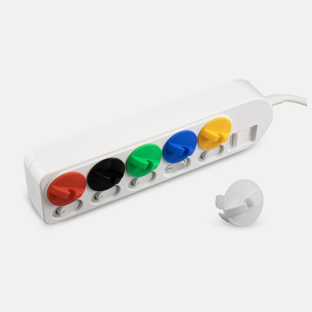 파워존 멀티탭 콘센트 안전커버 전선정리
