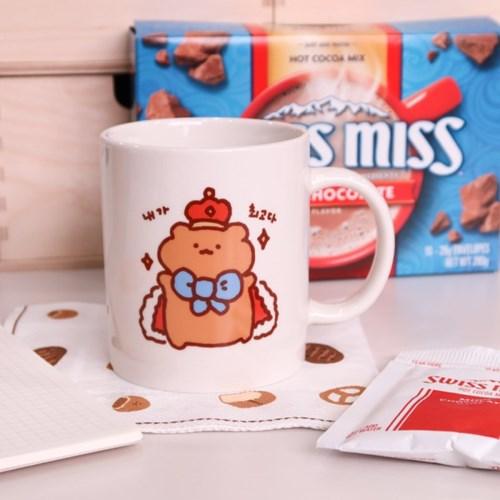 지니요니_곰고미 내가 최고다 머그컵