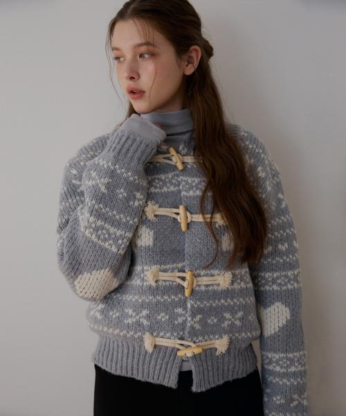 더플포인트 카라 코위찬-블루그레이