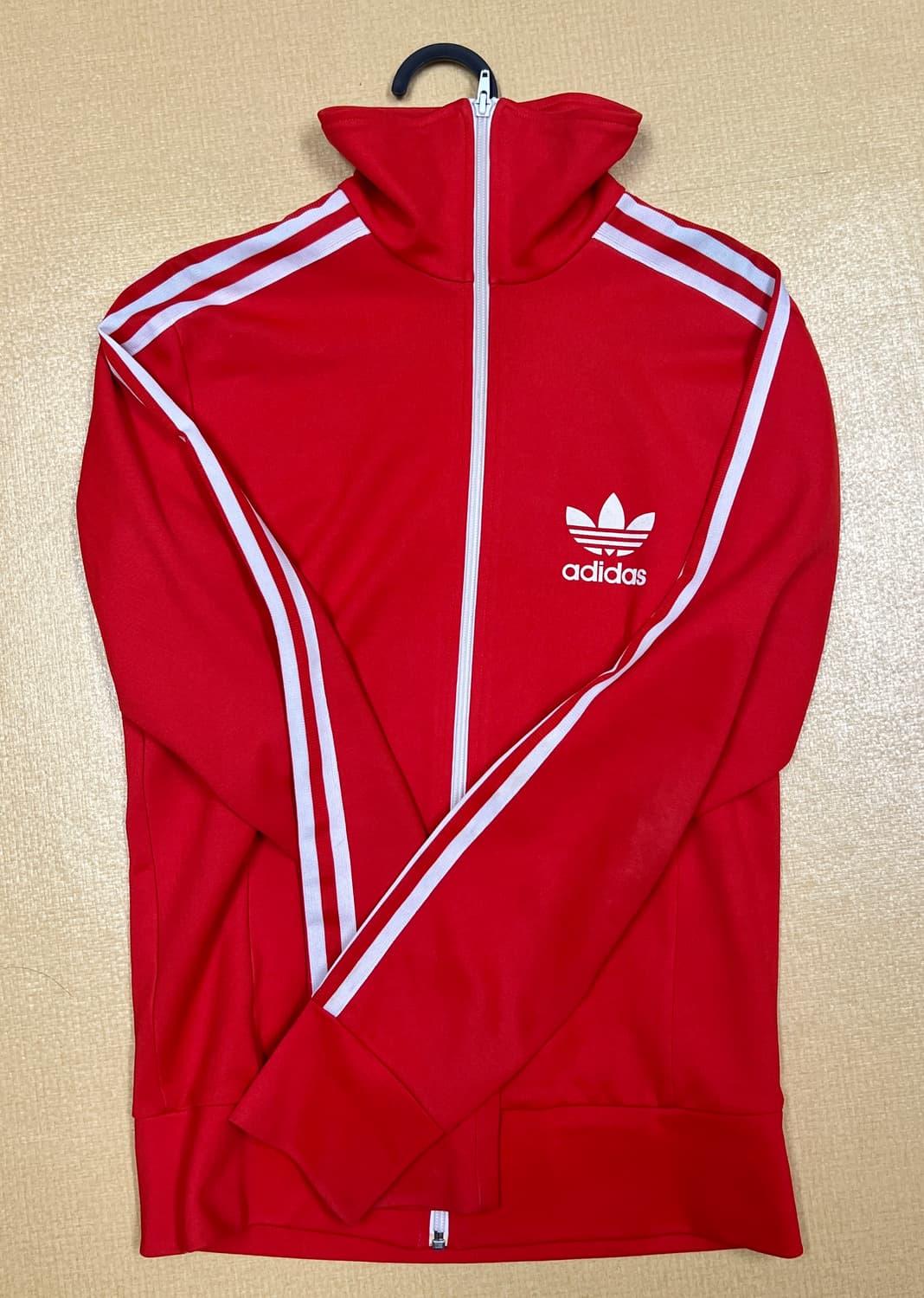 아디다스 져지 트랙탑 구형 유로파 빨강 빨흰 져지 | 후루츠패밀리