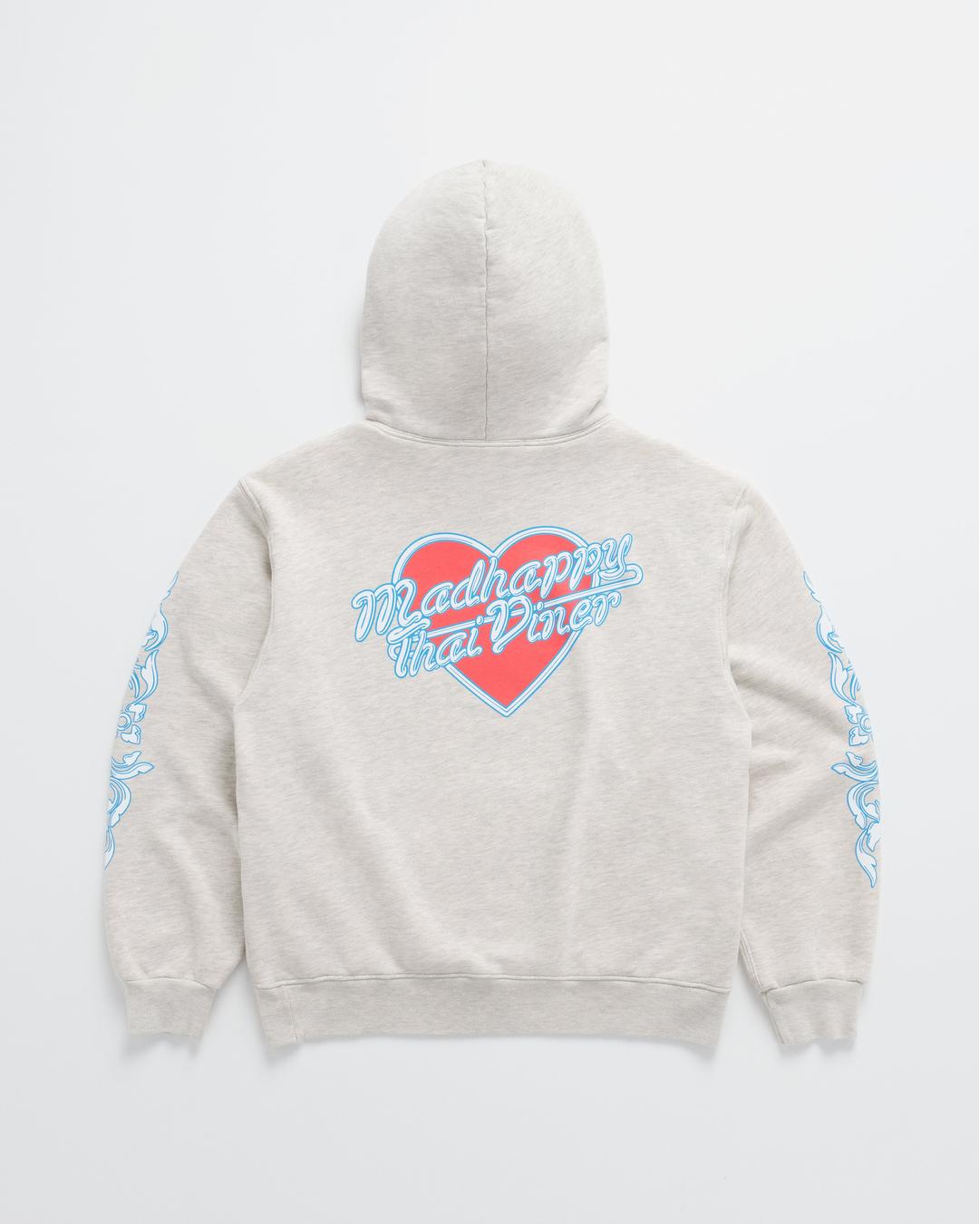 I Heart Thai Diner Fleece Hoodie
