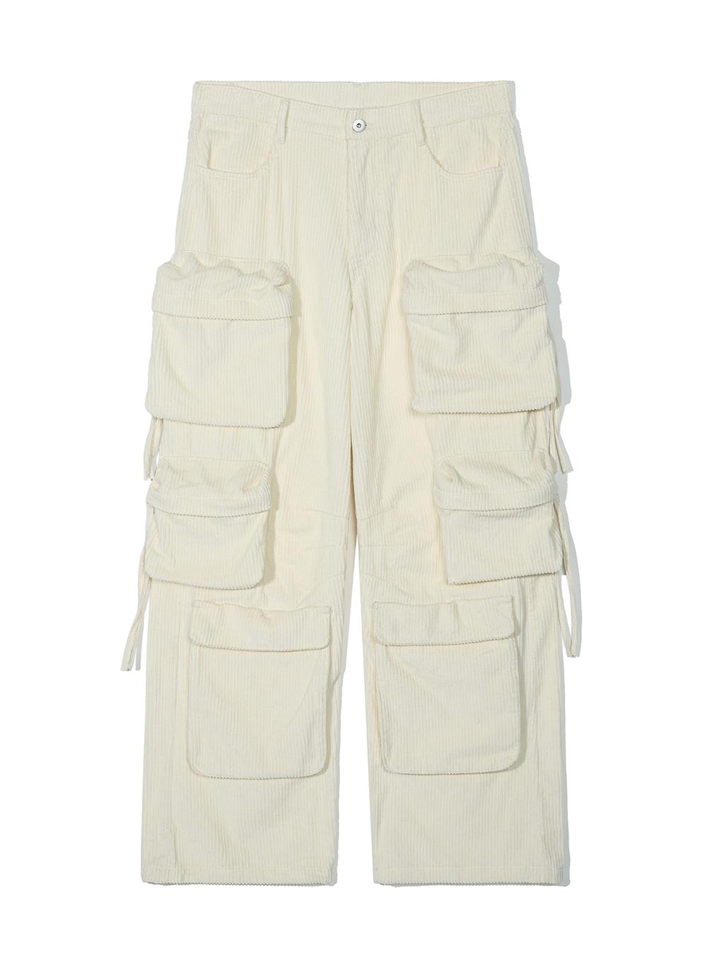 Coduroy Combat Cargo Pants