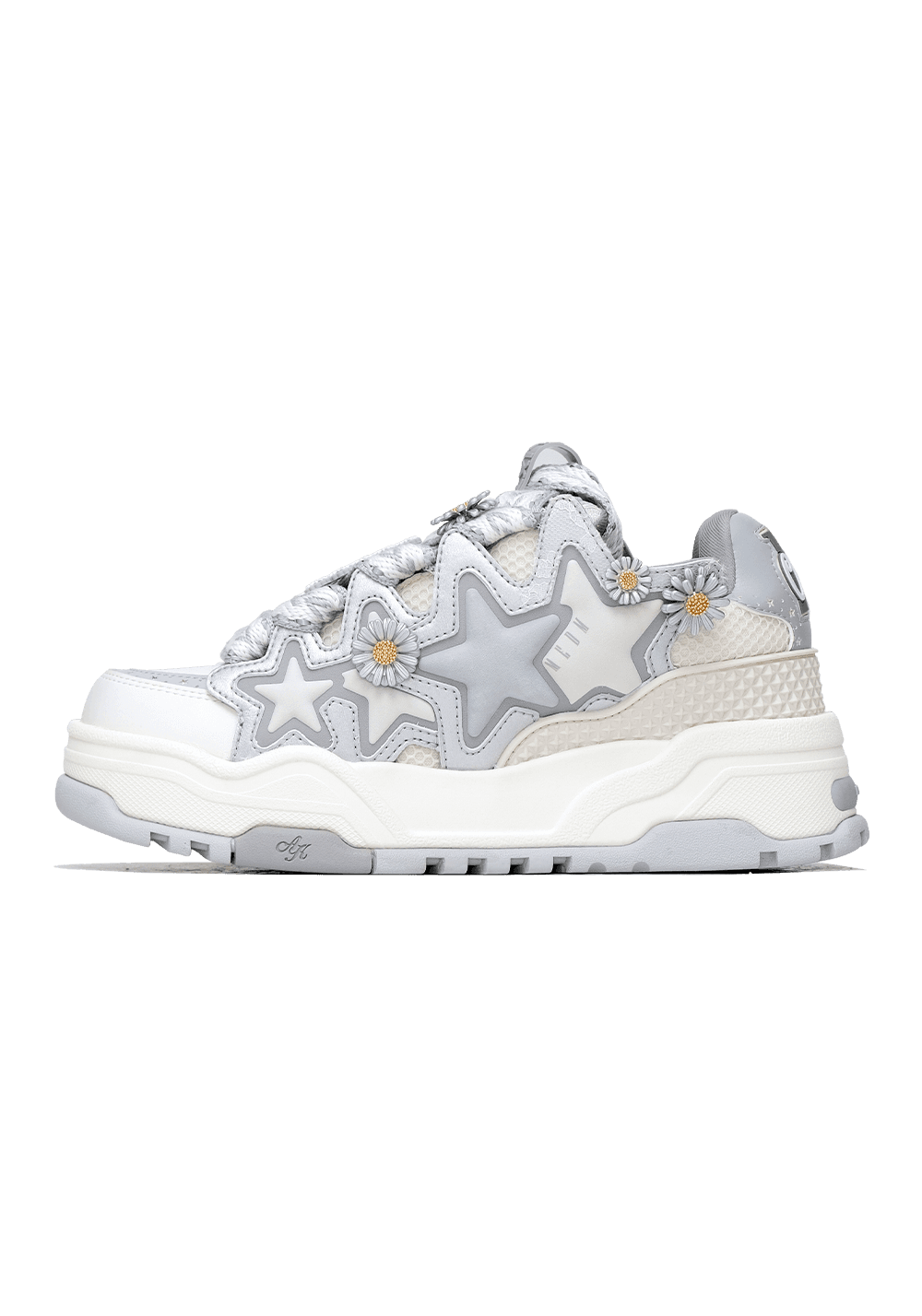 KAALIXTO丨Daisy Bread Shoes-Grey - Grey / US 3.5 MEN/US 5 WOMEN=IT 35 / Unisex