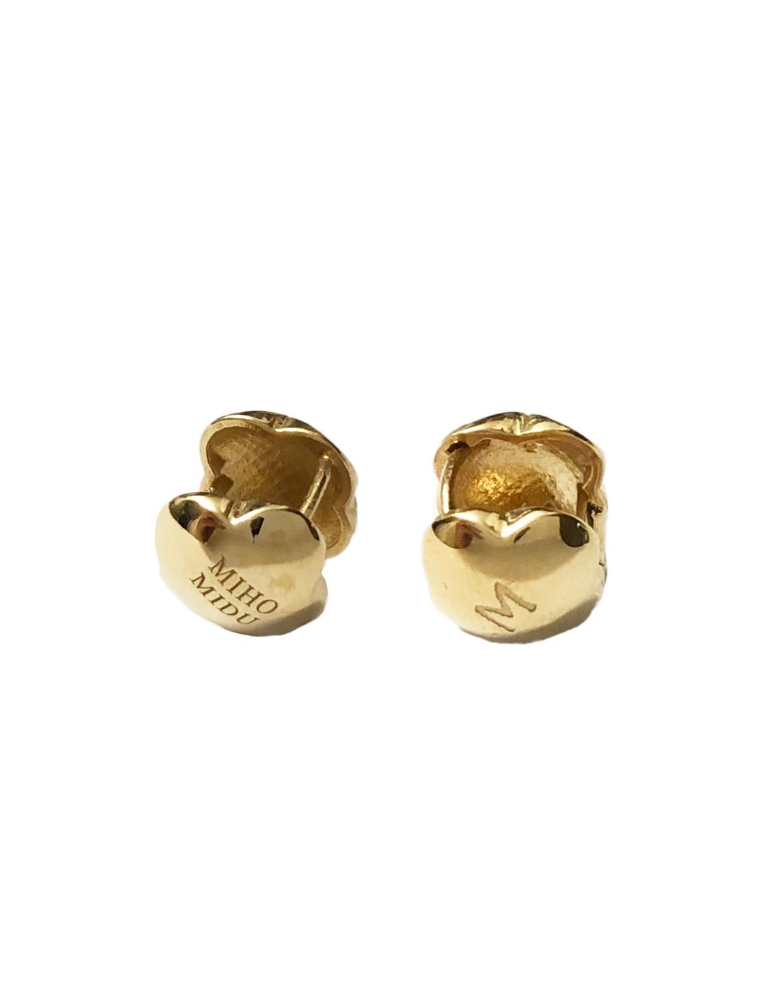 Mihomidu 14k gold earrings