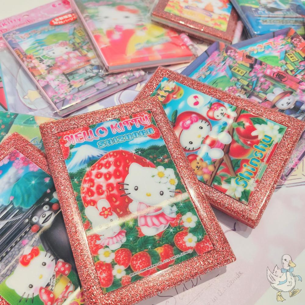 [중고] [일본 고전] 키티 지역 한정 입체 노트 (개봉미품)