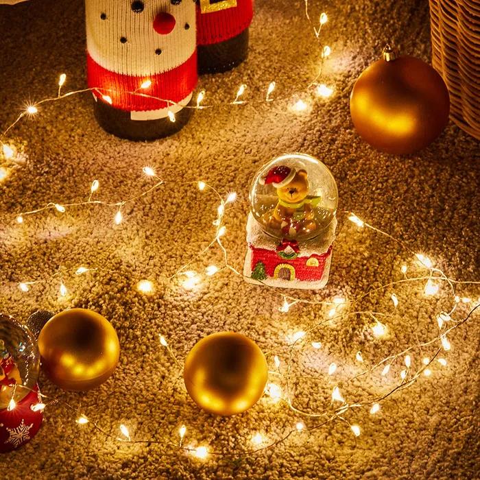 크리스마스 LED지네줄조명 100구 USB형