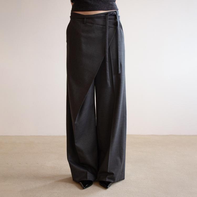 [AHRAN] Wrap Pants_랩 팬츠