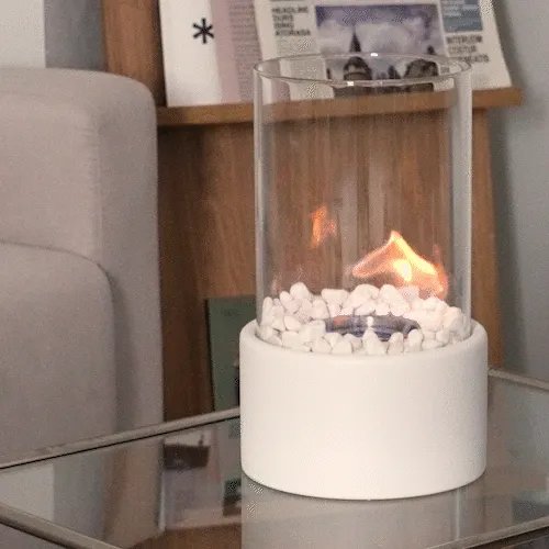 [힐링 불멍] 화로대 에탄올 난로 스토브 미니 불무드 감성 램프